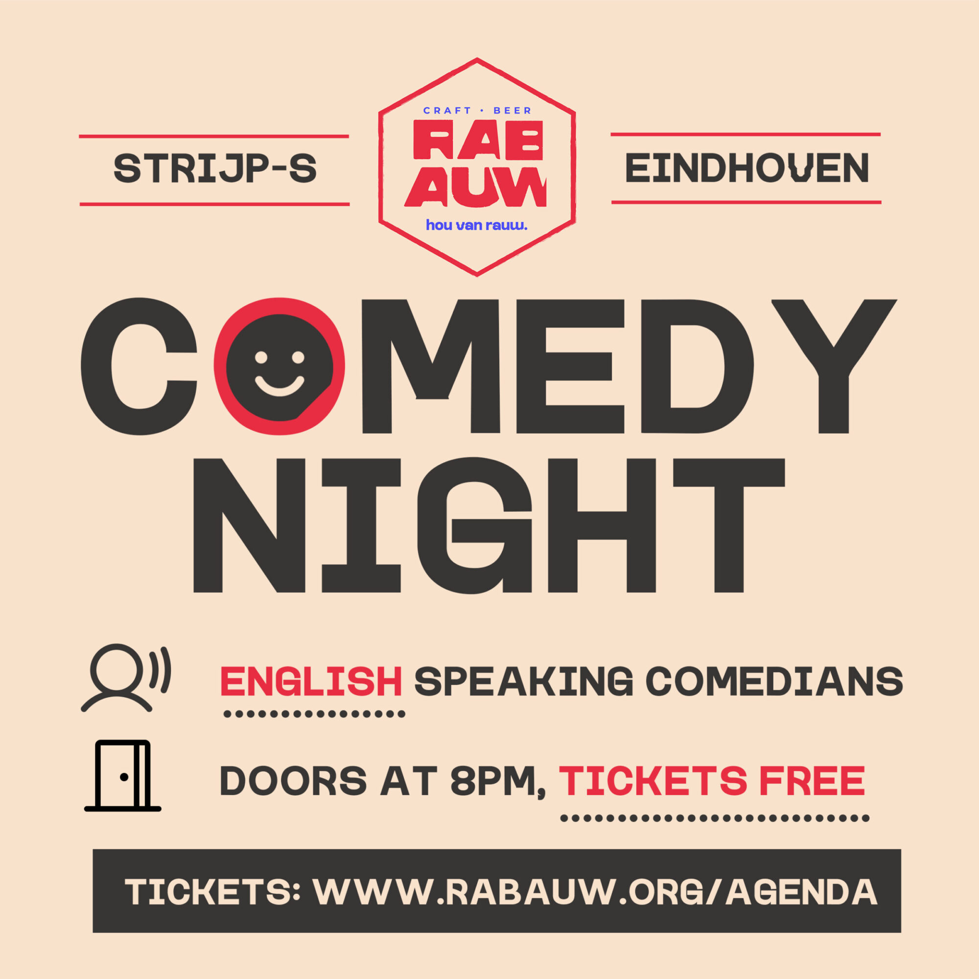 rabauw-dec25-Comedynight-aankondiging-feed